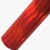 Red Holographic Chrome Wrap