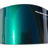 Gloss Metallic Agate Green Vinyl Wrap (PET Liner)