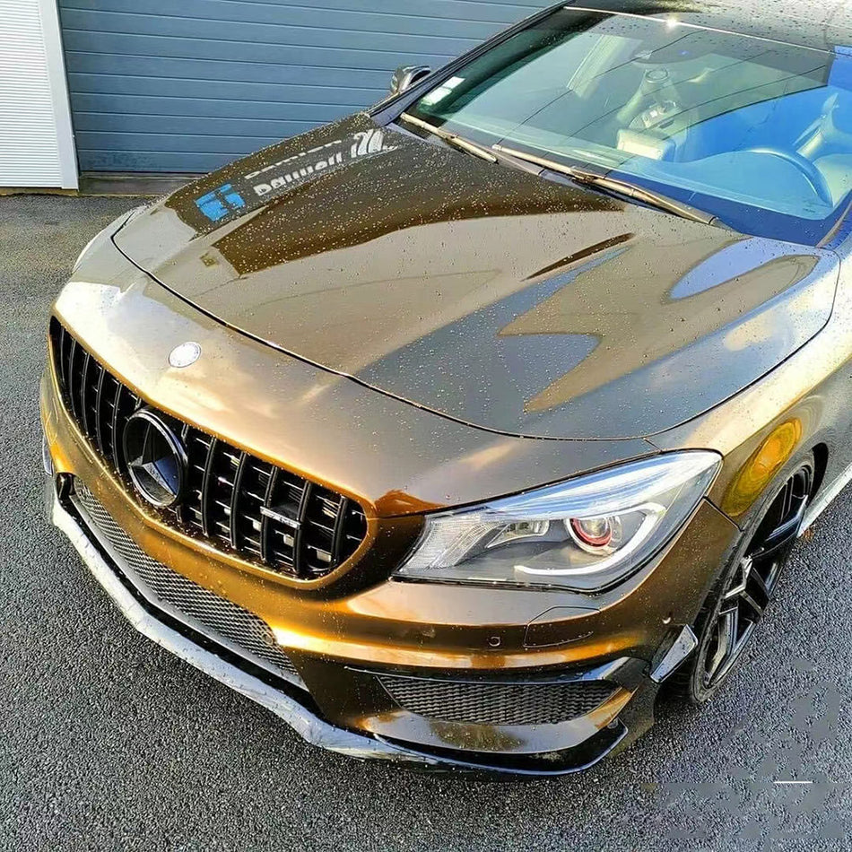 Gloss Paint Metallic Midnight Gold Car Wrap