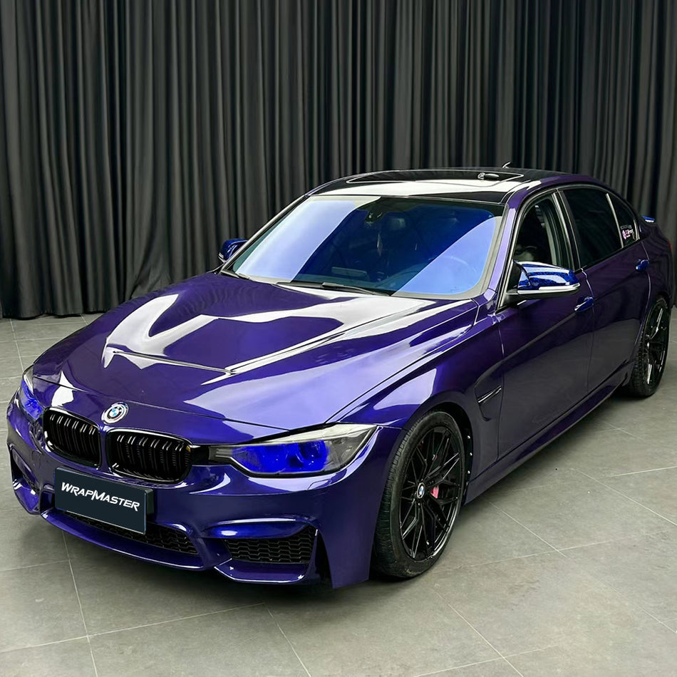 Gloss Metallic Royal Indigo Blue Auto Paint (PET Liner)