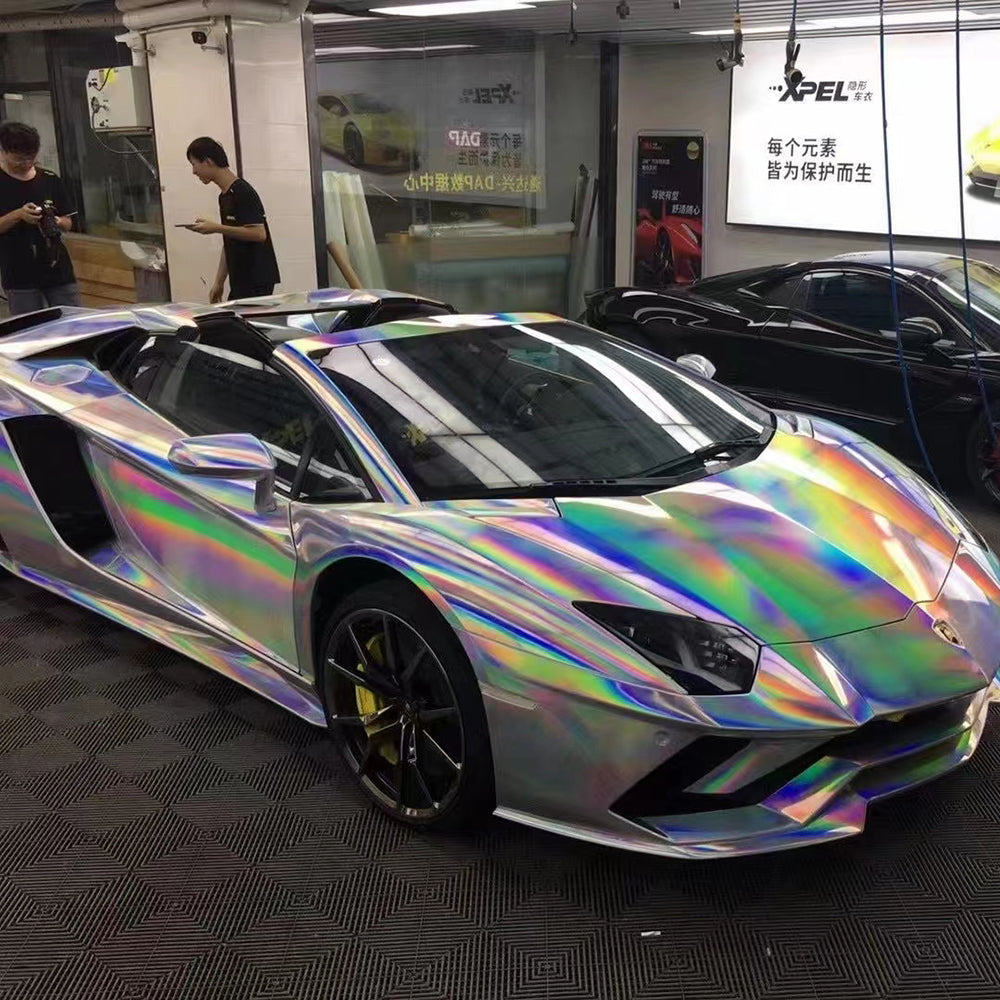 Holographic Chrome Vehicle Wrap – wrapteck