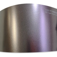 Matte Metallic Capri Purple Grey Vinyl Wrap (PET Liner)